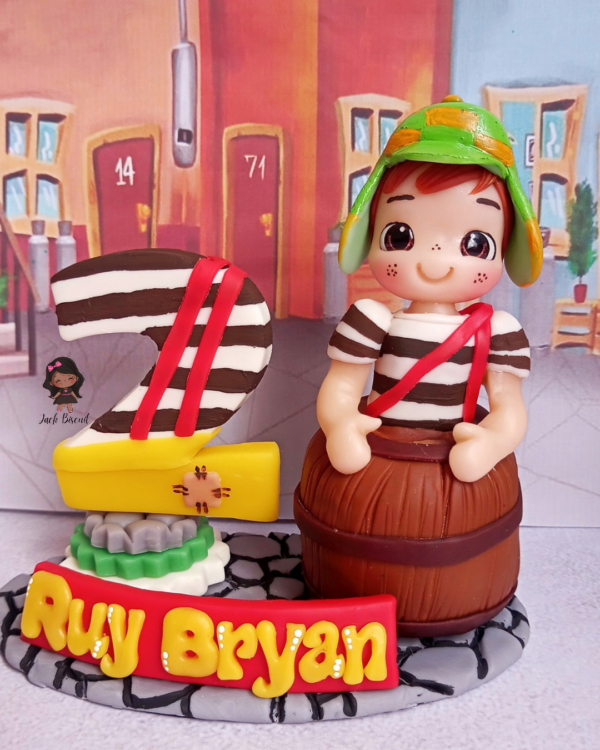 Topo de Bolo Chaves Personalizável